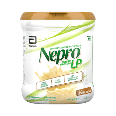 Nepro Vanilla Toffee LP Low Protein Health Drink Powder