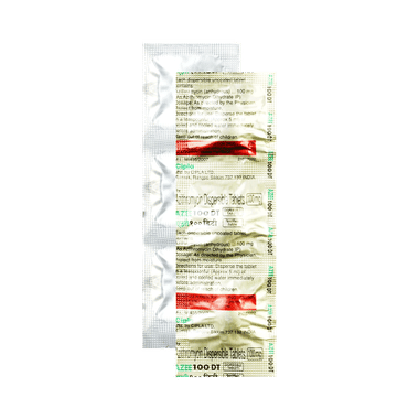 Azee 100mg Tablet DT