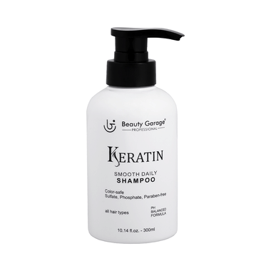 Beauty Garage Keratin Smooth Daily Shampoo