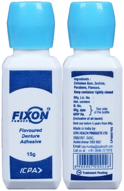 Fixon Powder | Flavoured Denture Adhesive
