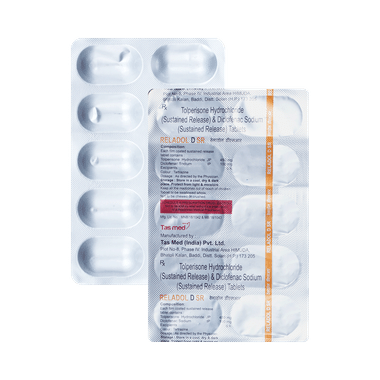 Reladol D 450mg/100mg Tablet SR