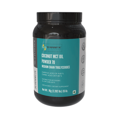 Sharrets Coconut MCT Oil Powder 70 Unflavoured