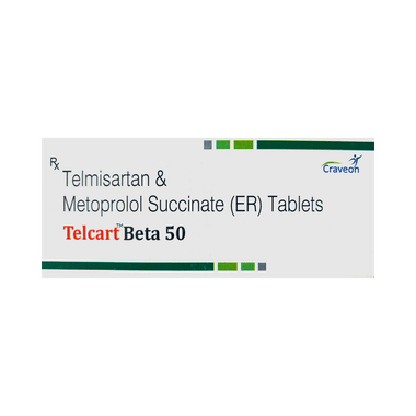 Telcart Beta 50 Tablet ER