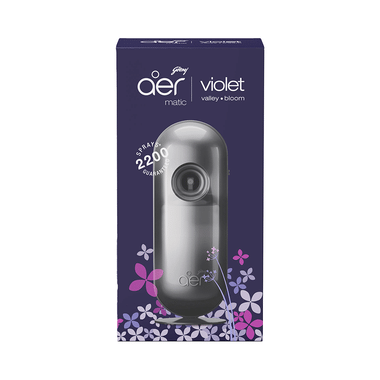 Godrej aer Matic Machine + Refill Kit Violet