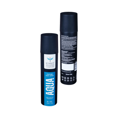 Bombay Shaving Company Aqua Perfume Body Spray (150ml Each)