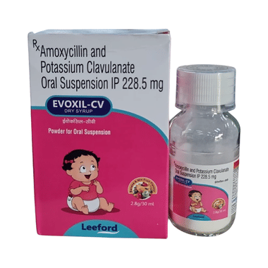 Evoxil-CV Dry Syrup Banana & Mix Fruit