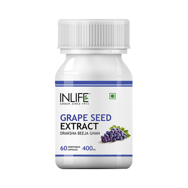Inlife Grape Seed Extract 400mg Capsule