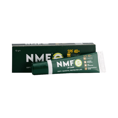 NMF E Lip Care With Aloe Vera & Vitamin E | For Soft, Smooth & Moisturised Lip Care | SPF 40+