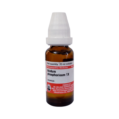 Dr Willmar Schwabe Germany Acidum Phosphoricum Mother Tincture 1X