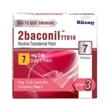 2baconil 7mg Nicotine Patch Step 3
