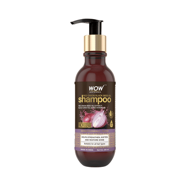 WOW Skin Science Red Onion Black Seed Oil Shampoo