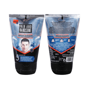 Emami Fair And Handsome Instant 100% Oil Clear Radiance Face Wash