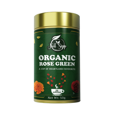 Just Sipp Organic Rose Green Tea