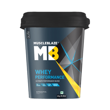 MuscleBlaze Chocolate Flavour | Whey Performance Blend For Lean Muscles, Endurance & Strength