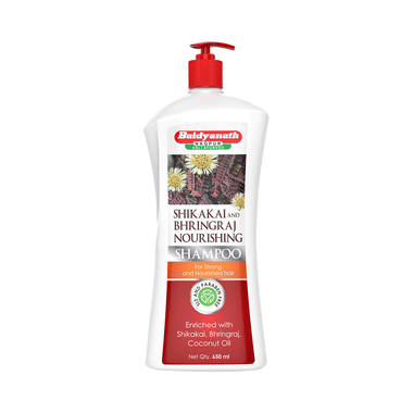 Baidyanath (Nagpur) Shampoo Shikakai And Bhringraj Supports Strong And Nourished Hair
