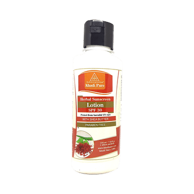 Khadi Pure Herbal Sunscreen Lotion SPF 30