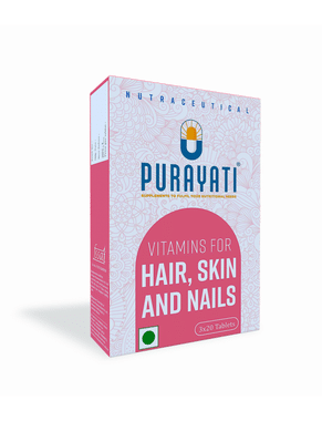 Purayati Vitamins For Hair, Skin And Nails Tablet