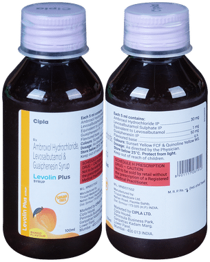 Levolin Plus Syrup Sugar Free Mango