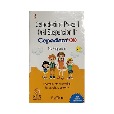 Cepodem 100mg/5ml DS Suspension