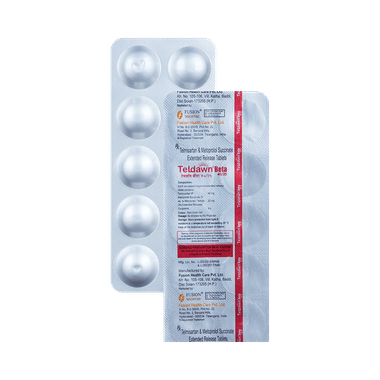 Teldawn Beta 40mg/25mg Tablet