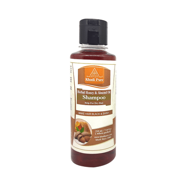 Khadi Pure Herbal Honey & Almond Oil Shampoo