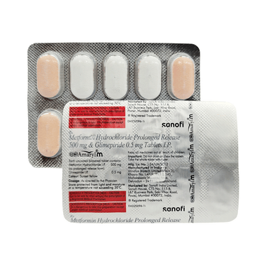 Semi Amaryl M Tablet PR