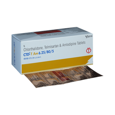 CTD-T AM 6.25/80/5 Tablet