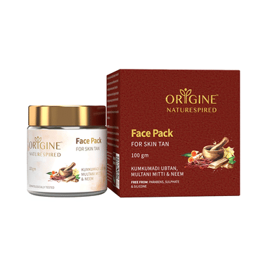 Origine Naturespired Face Pack Kumkuadi Ubtan, Multani Mitti & Neem for Skin Tan