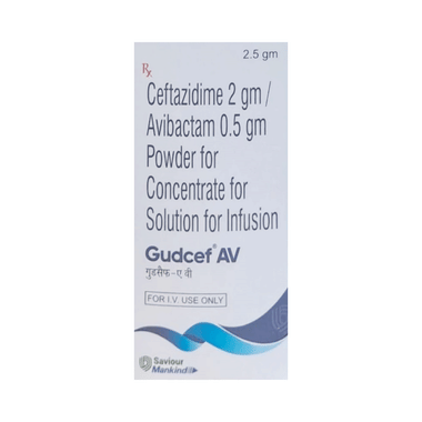 Gudcef AV 2000mg/500mg Injection