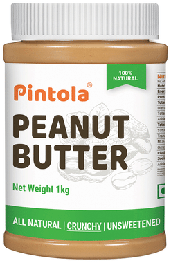 Pintola All Natural Peanut Butter (Unsweetened) Crunchy
