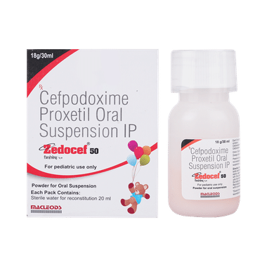 Zedocef 100 Oral Suspension