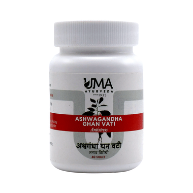 Uma Ayurveda Ashwagandha Ghan Vati