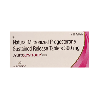 Aurogestrone 300 SR Tablet