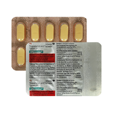 Ultranise 37.5mg/325mg Tablet