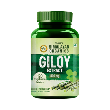 Vlado's Himalayan Organics Giloy Extract Tablet | Helps In Blood Purification