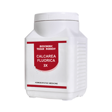 Bakson's Homeopathy Calcarea Fluorica Biochemic Tablet 3X