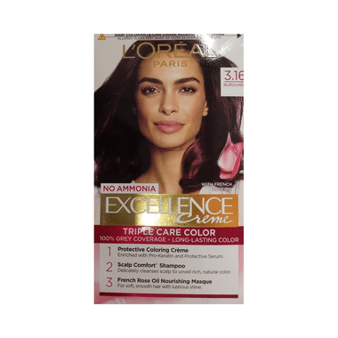 Loreal Excellence Creme Triple Care Color Burgundy