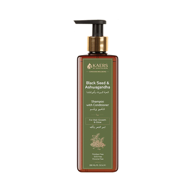 Kaers By Healthcrew Black Seed & Ashwagandha Shampoo With Conditioner