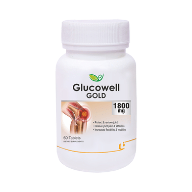 Biotrex Glucowell Gold 1800mg Tablet