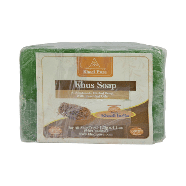 Khadi Pure Khus Soap (125gm Each)