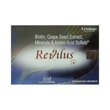 Revilus Soflets With Multivitamins, Micronutrients & Minerals | For Healthy Hair Growth