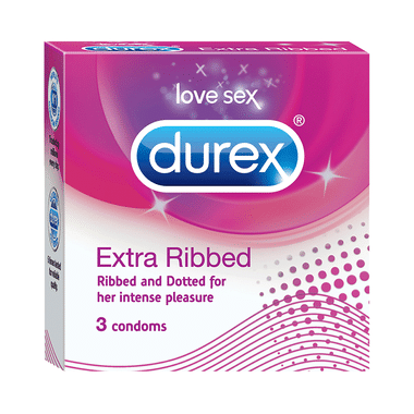 Durex Extra Ribbed Condom