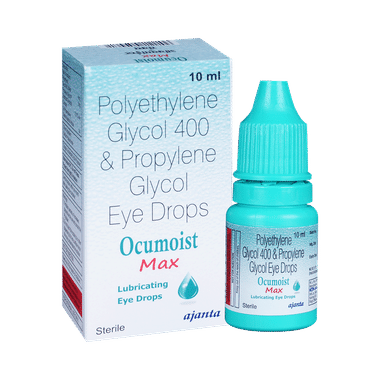 Ocumoist Max Polyethylene Glycol 400 & Propylene Glycol Lubricating Eye Drop