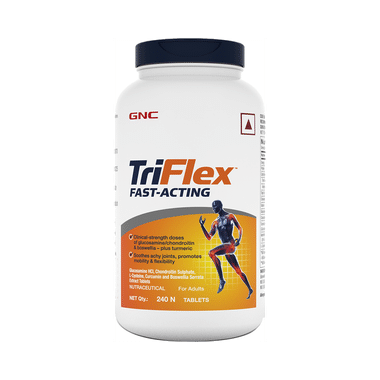 GNC Triflex Fast-Acting With Glucosamine & Boswellia For Joints Mobility & Flexibility | Tablet