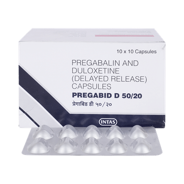 Pregabid-D 50/20 Capsule DR