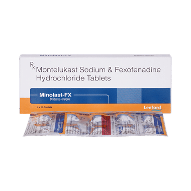 Minolast FX 10mg/120mg Tablet