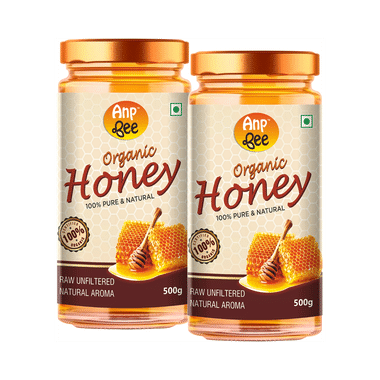 Anp Bee Organic Honey (500gm Each)