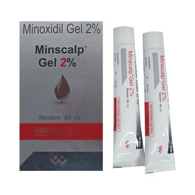 Minscalp 2% Gel (30gm Each)