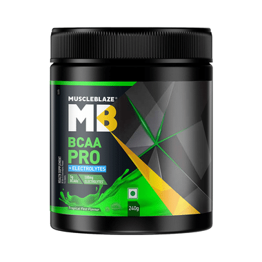 MuscleBlaze BCAA Pro + Electrolytes Tropical Fest