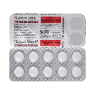 Torcoxia BCD 120 Tablet